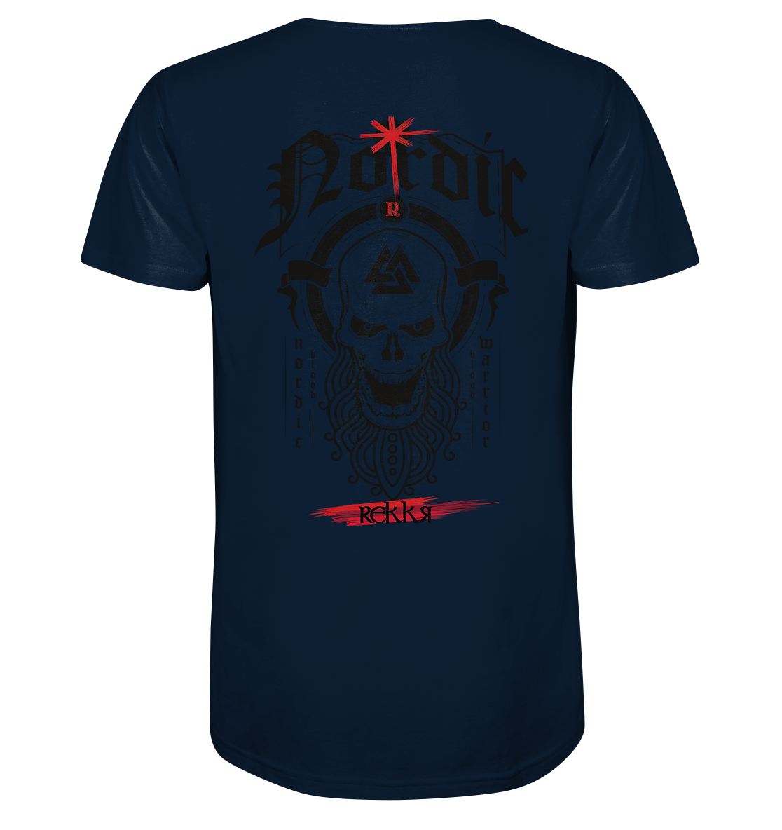 Nordric Skull - Organic Shirt - Rekkr-shop
