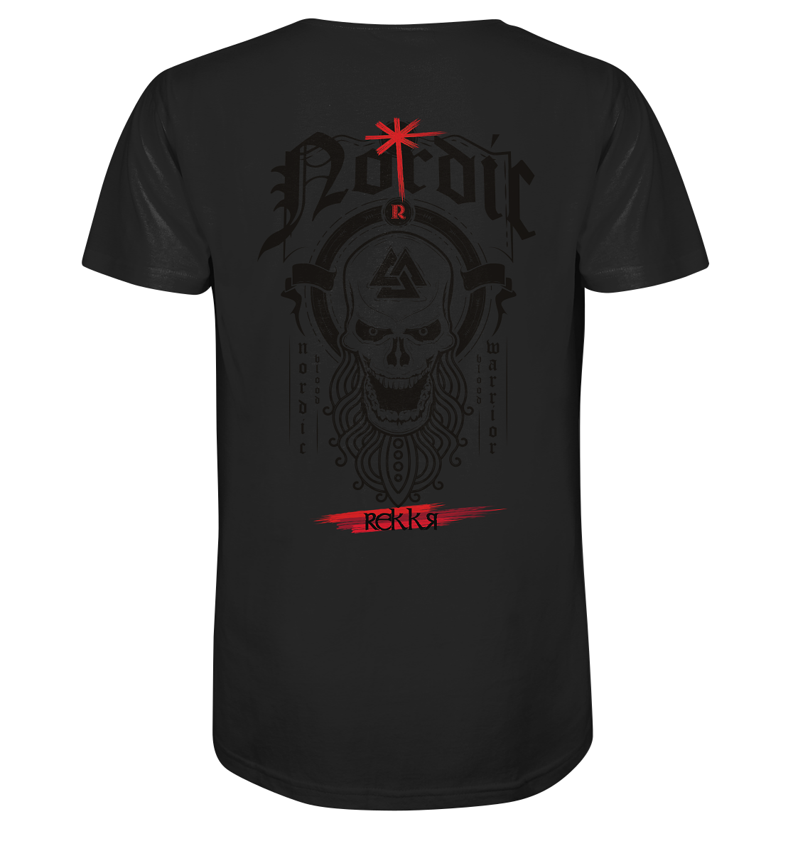 Nordric Skull - Organic Shirt - Rekkr-shop