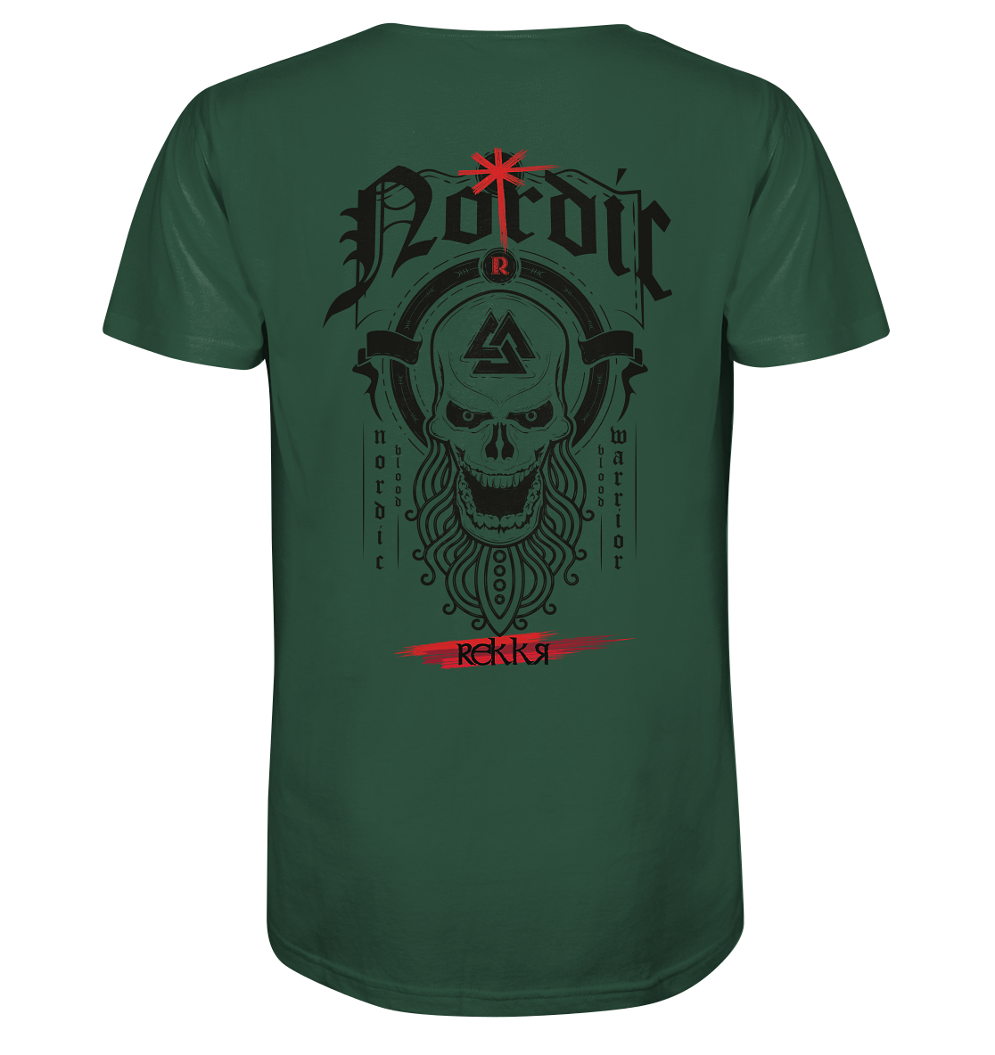 Nordric Skull - Organic Shirt - Rekkr-shop