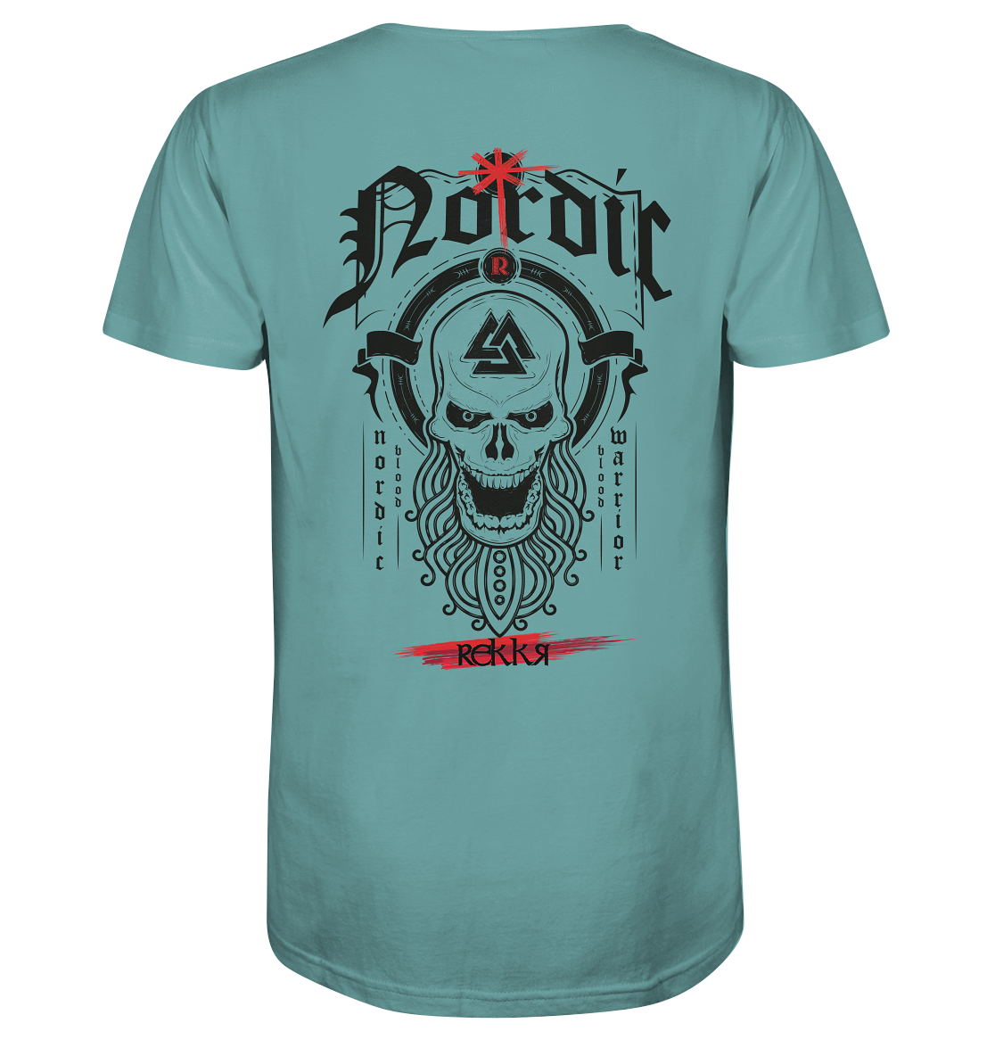Nordric Skull - Organic Shirt - Rekkr-shop