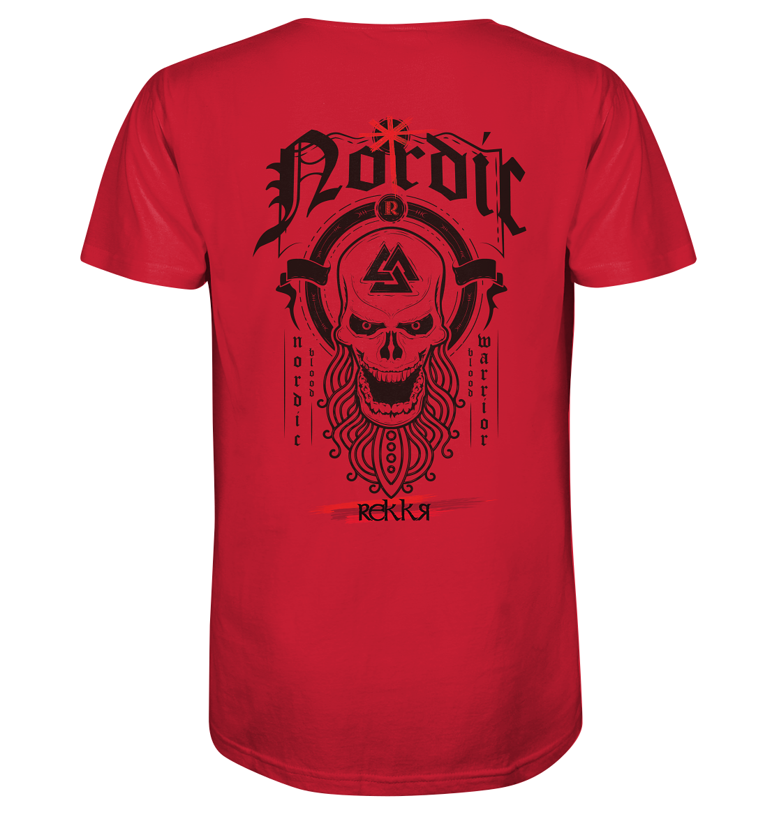 Nordric Skull - Organic Shirt - Rekkr-shop