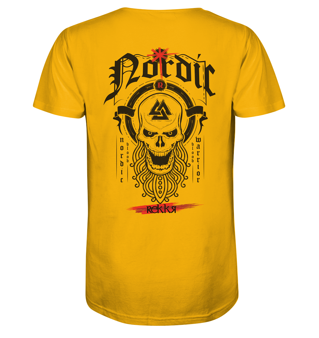 Nordric Skull - Organic Shirt - Rekkr-shop