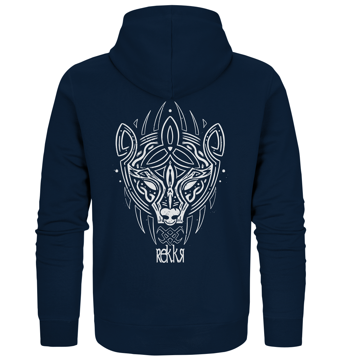 Viking Bear - Organic Zipper - Rekkr-shop