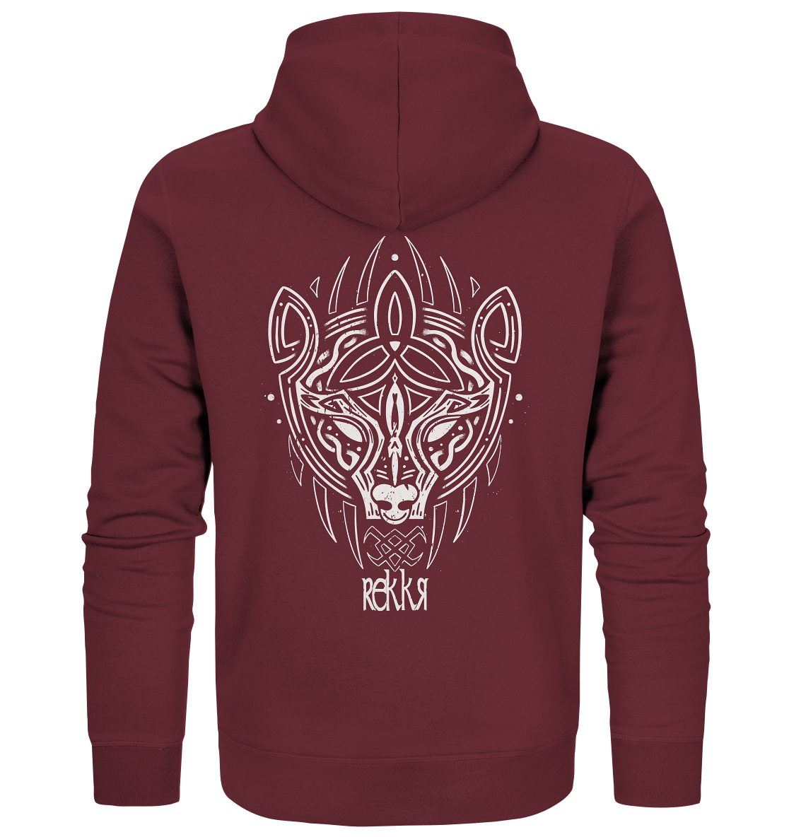Viking Bear - Organic Zipper - Rekkr-shop