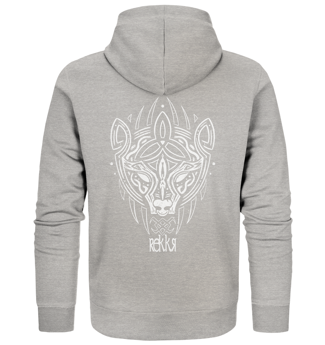 Viking Bear - Organic Zipper - Rekkr-shop