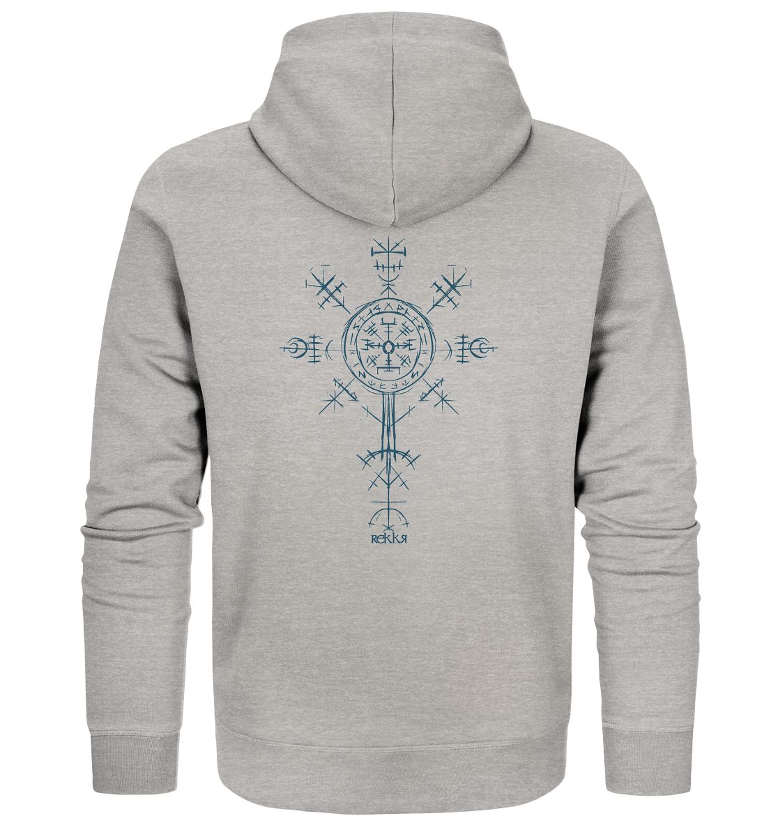 Ancient Norse Symbol - Organic Zipper - Rekkr-shop