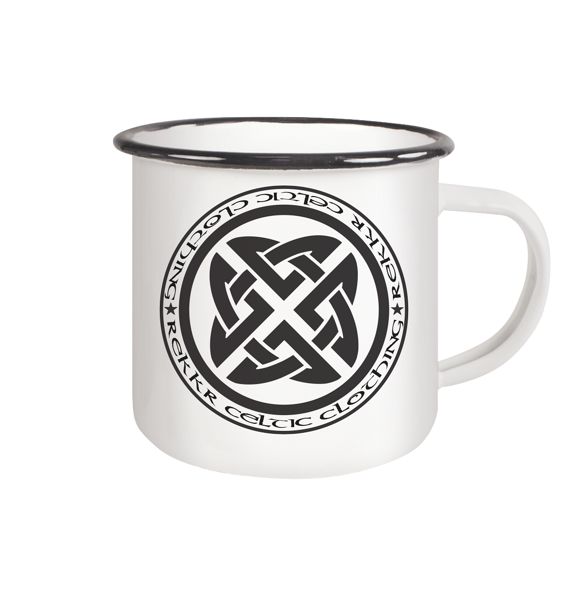 Tasse Emaille WIKINGER