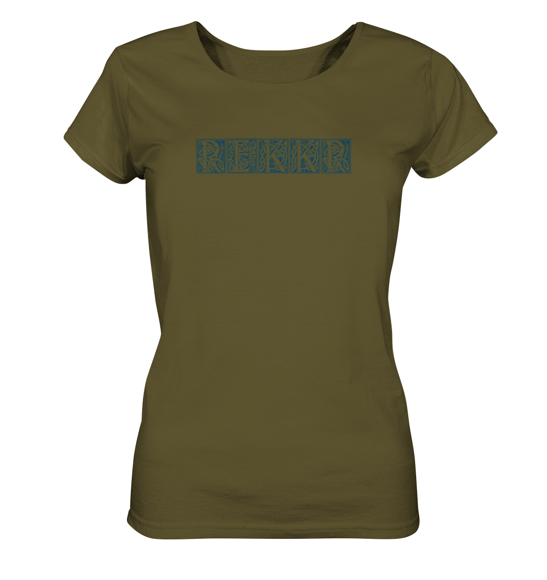 Rekkr Blocks - Ladies Organic Shirt - Rekkr-shop