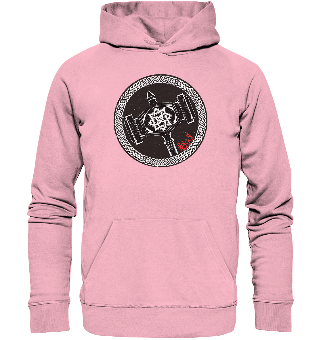 Thor Hammer - Organic Hoodie - Rekkr-shop