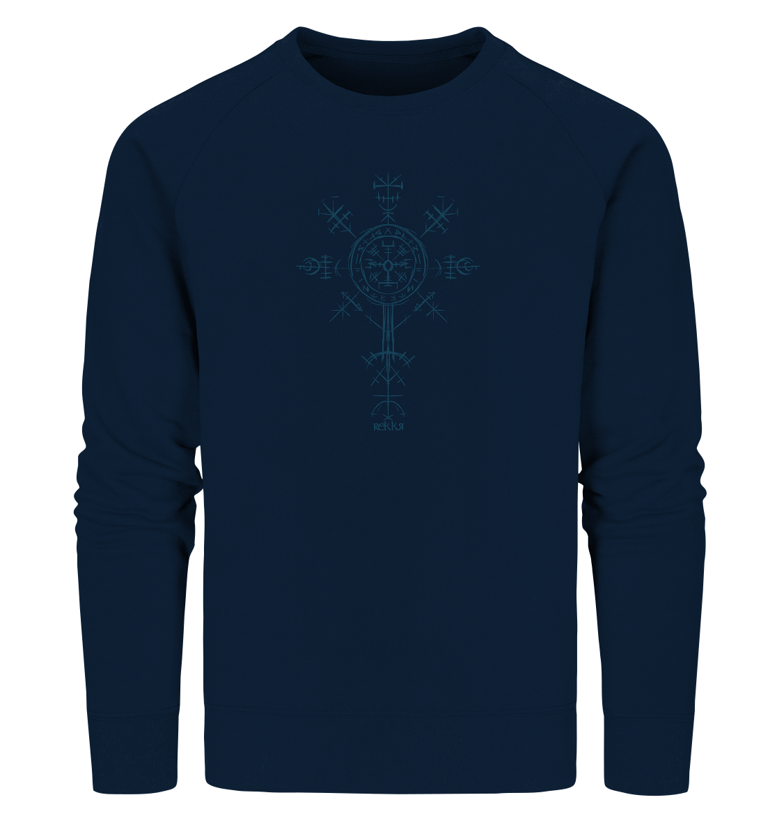 Ancient Norse Symbol - Organic Sweatshirt - Rekkr-shop