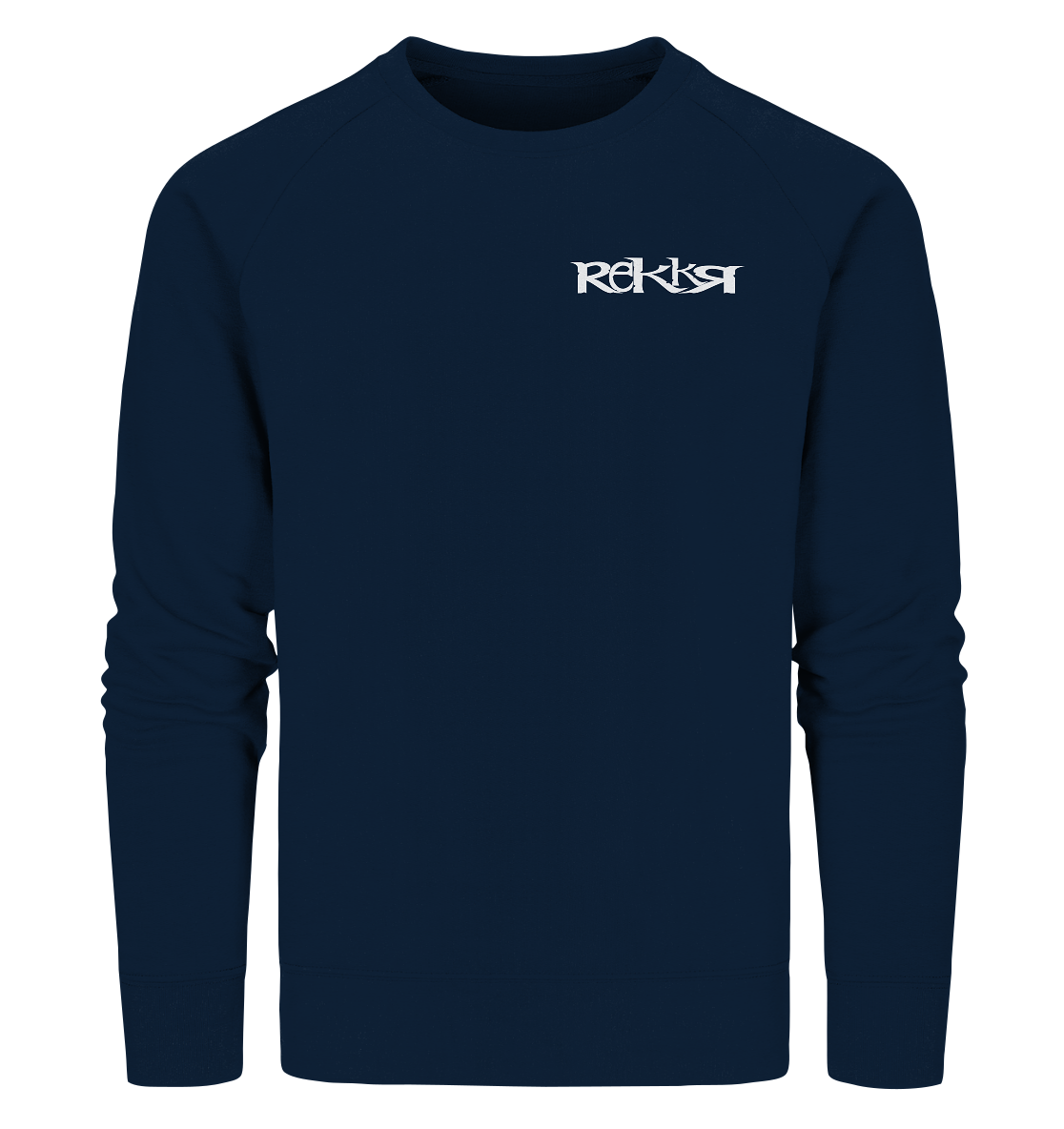 Sweatshirt Organic REKKR Logo White