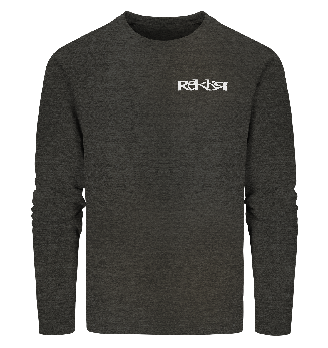 Sweatshirt Organic REKKR Logo White