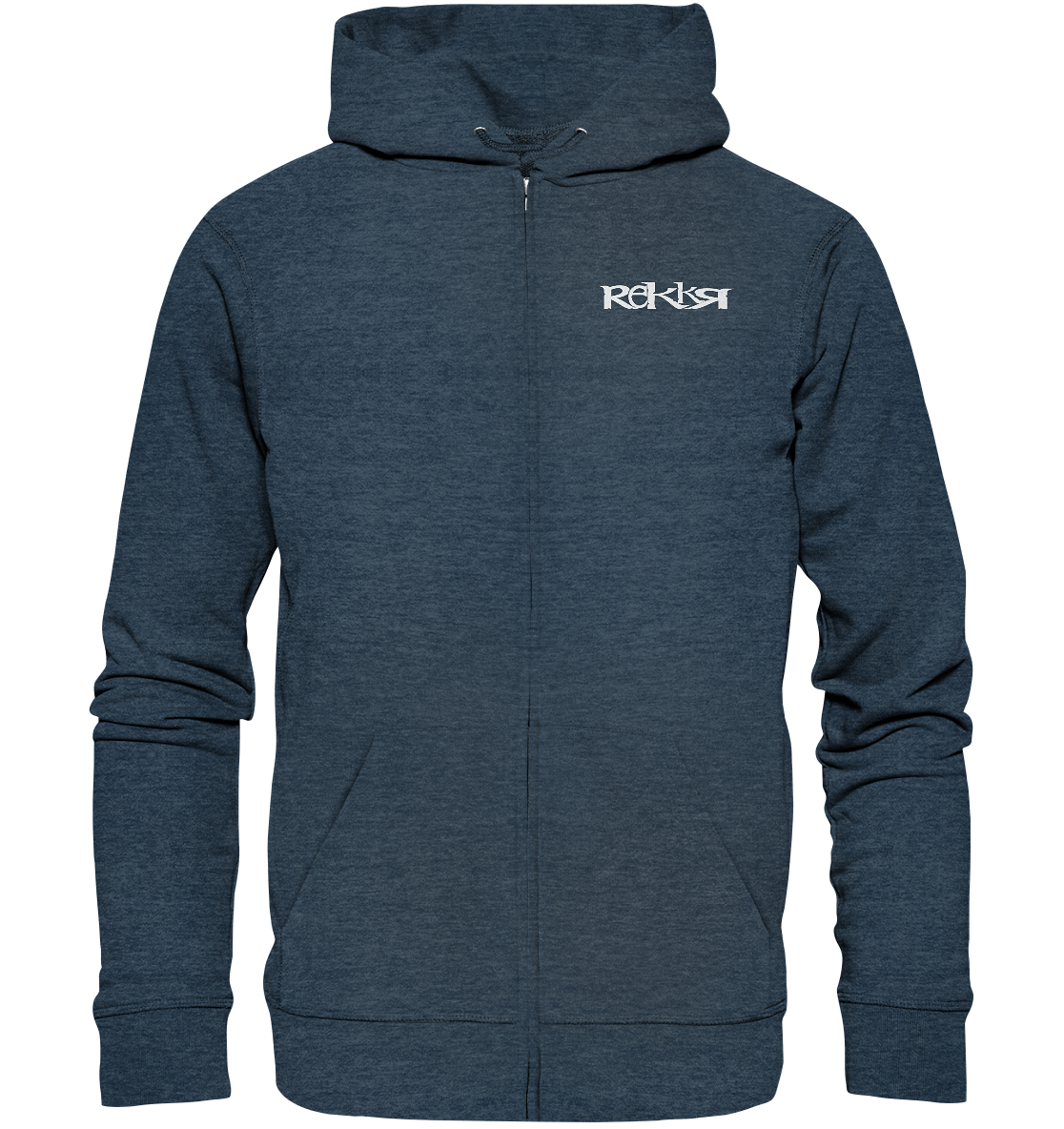 Zipper Organic REKKR Logo White