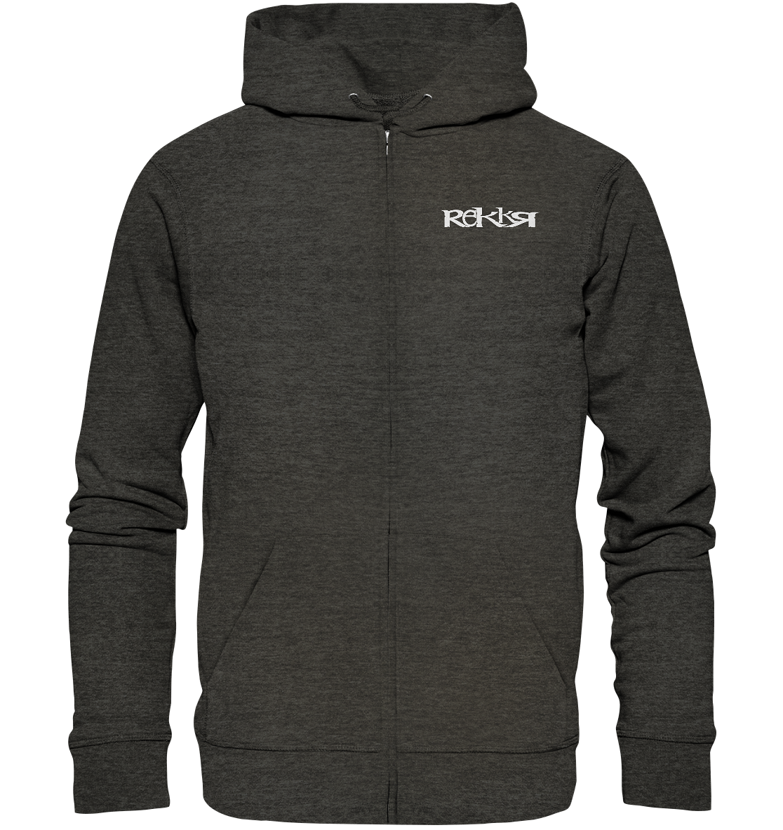 Zipper Organic REKKR Logo White
