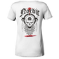 Nordric Skull  - Ladies Organic Shirt - Rekkr-shop