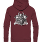 Bearded Viking Skull - Organic Hoodie - Rekkr-shop