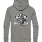 Bearded Viking Skull - Organic Hoodie - Rekkr-shop