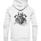 Bearded Viking Skull - Organic Hoodie - Rekkr-shop