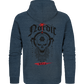 Nordric Skull  - Organic Zipper - Rekkr-shop