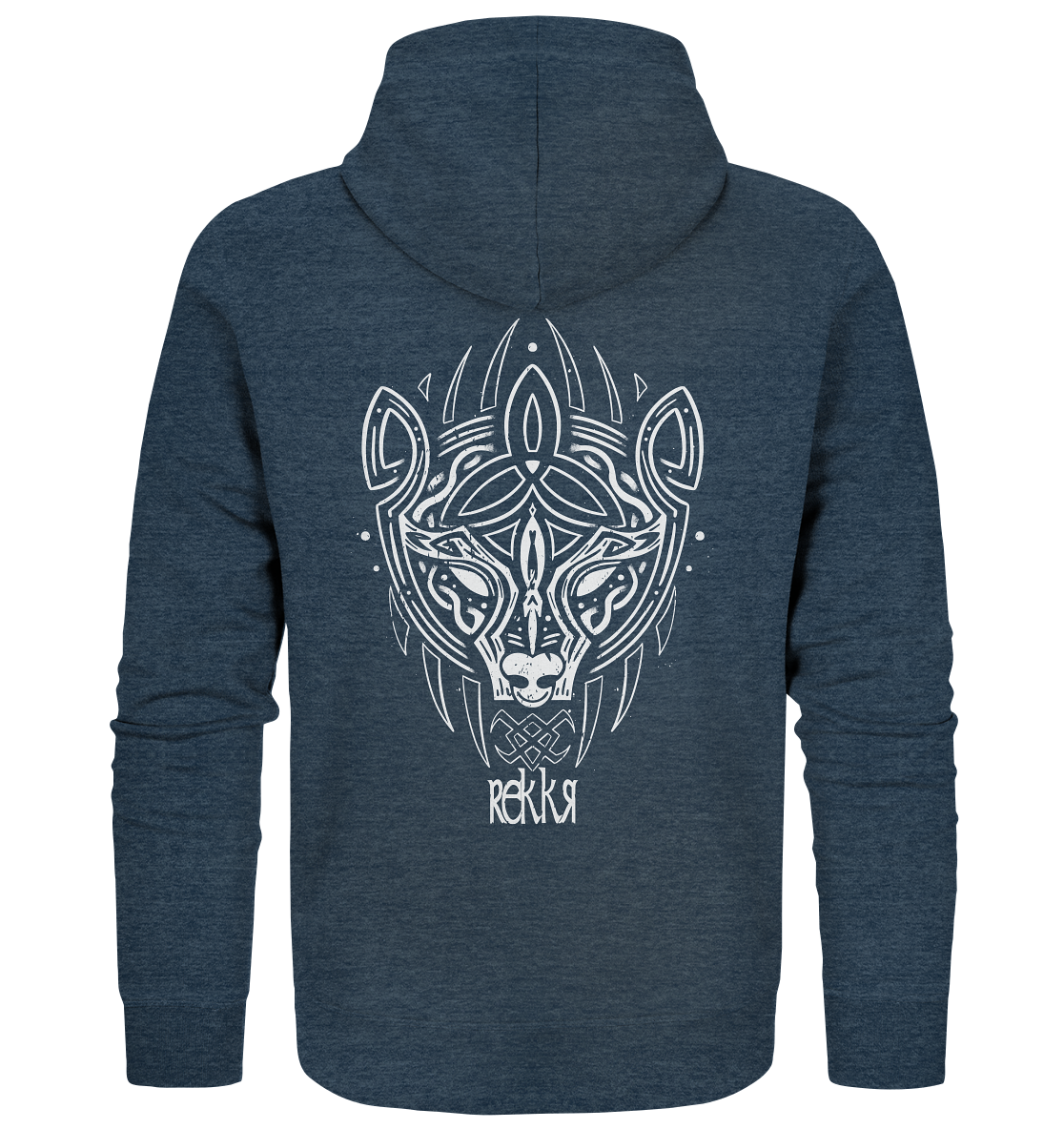 Viking Bear - Organic Zipper - Rekkr-shop