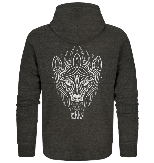 Viking Bear - Organic Zipper - Rekkr-shop
