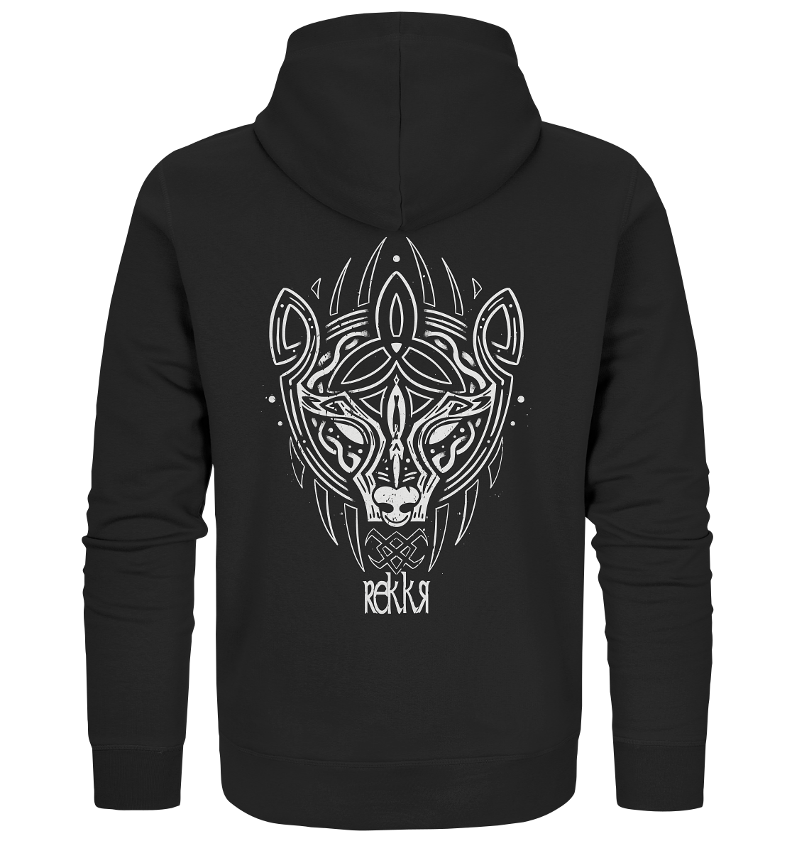 Viking Bear - Organic Zipper - Rekkr-shop