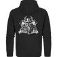 Bearded Viking Skull - Organic Zipper - Rekkr-shop