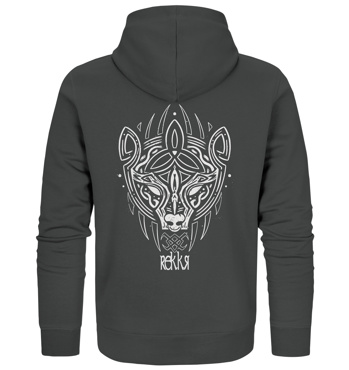 Viking Bear - Organic Zipper - Rekkr-shop