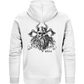 Bearded Viking Skull - Organic Zipper - Rekkr-shop