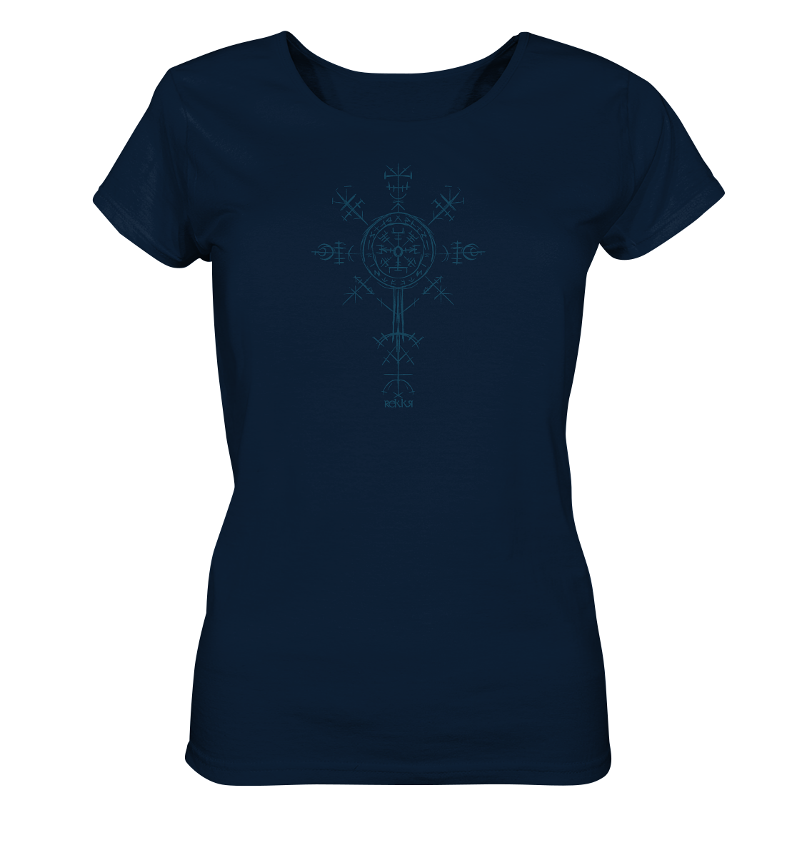 Ancient Norse Symbol - Ladies Organic Shirt - Rekkr-shop