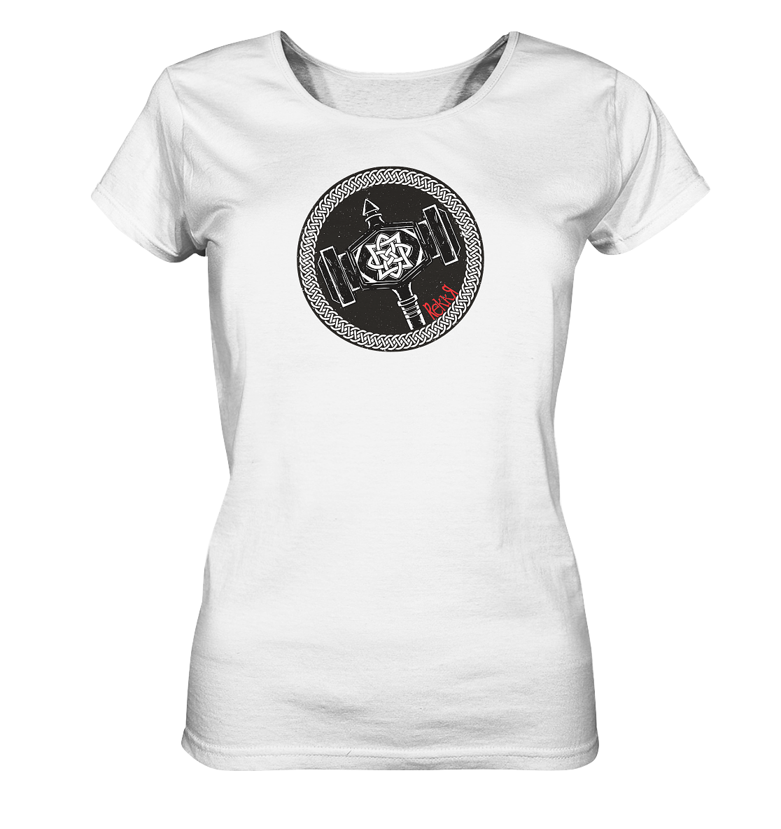 Thor Hammer - Ladies Organic Shirt - Rekkr-shop