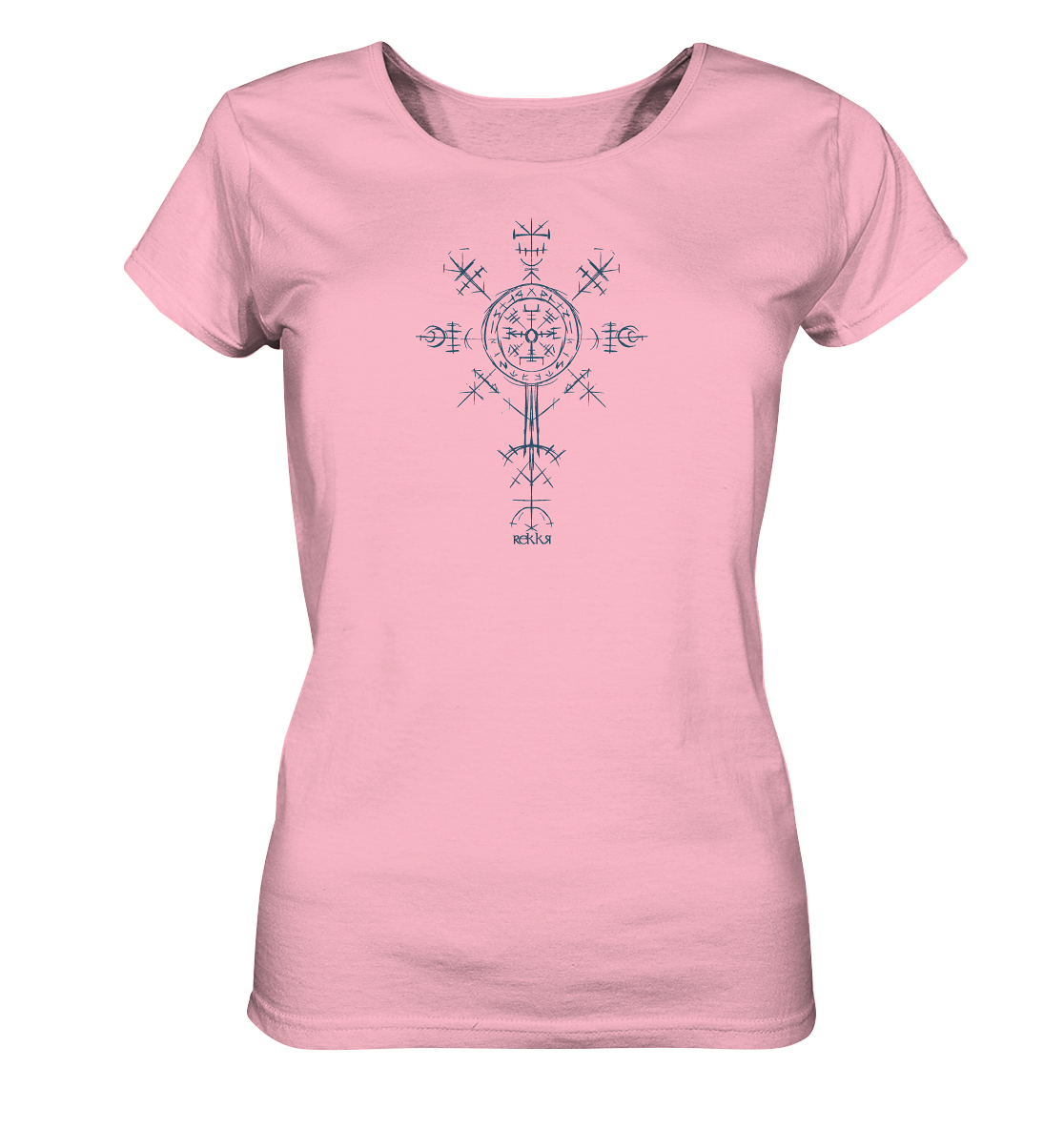 Ancient Norse Symbol - Ladies Organic Shirt - Rekkr-shop