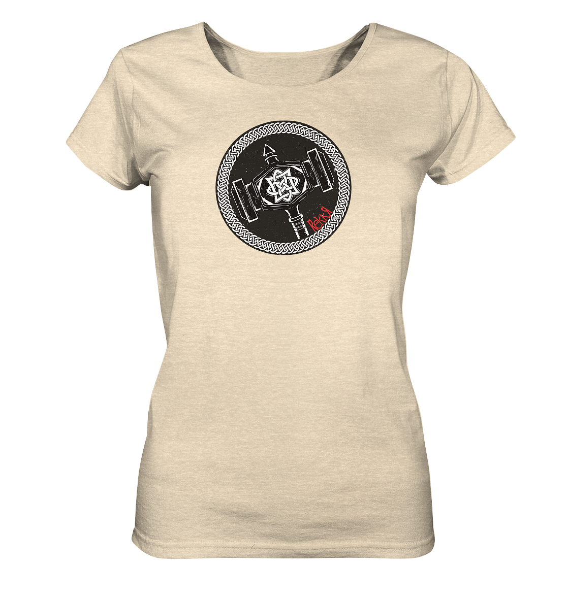 Thor Hammer - Ladies Organic Shirt - Rekkr-shop