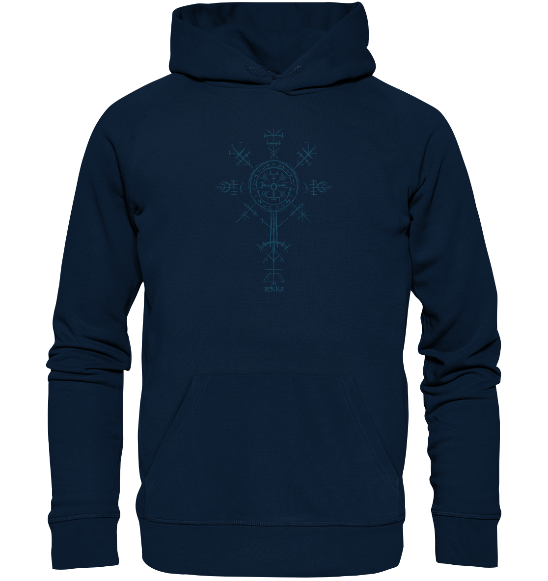 Ancient Norse Symbol - Organic Hoodie - Rekkr-shop