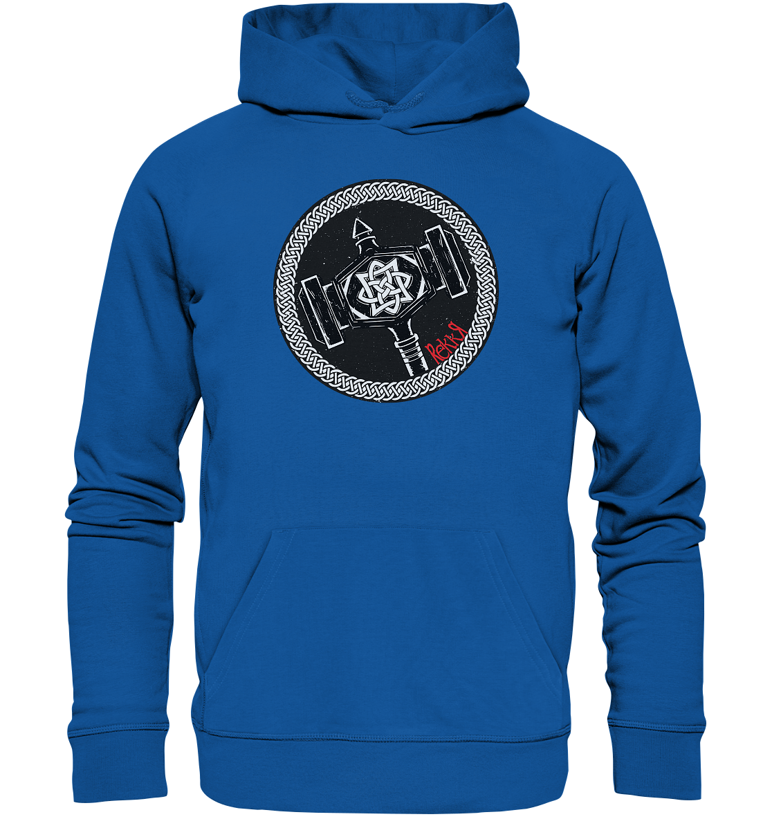Thor Hammer - Organic Hoodie - Rekkr-shop