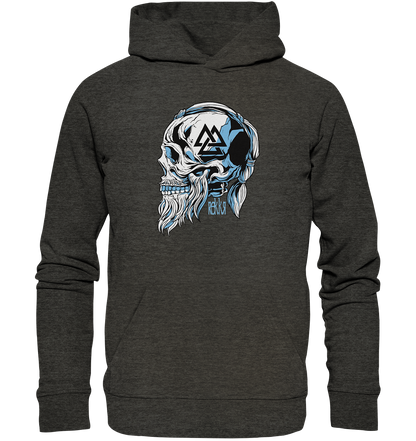 Viking Skull - Organic Hoodie - Rekkr-shop