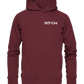 Hoodie Organic  REKKR Logo White
