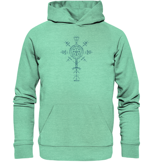 Ancient Norse Symbol - Organic Hoodie - Rekkr-shop