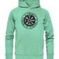 Hoodie Organic   Valhalla Compass