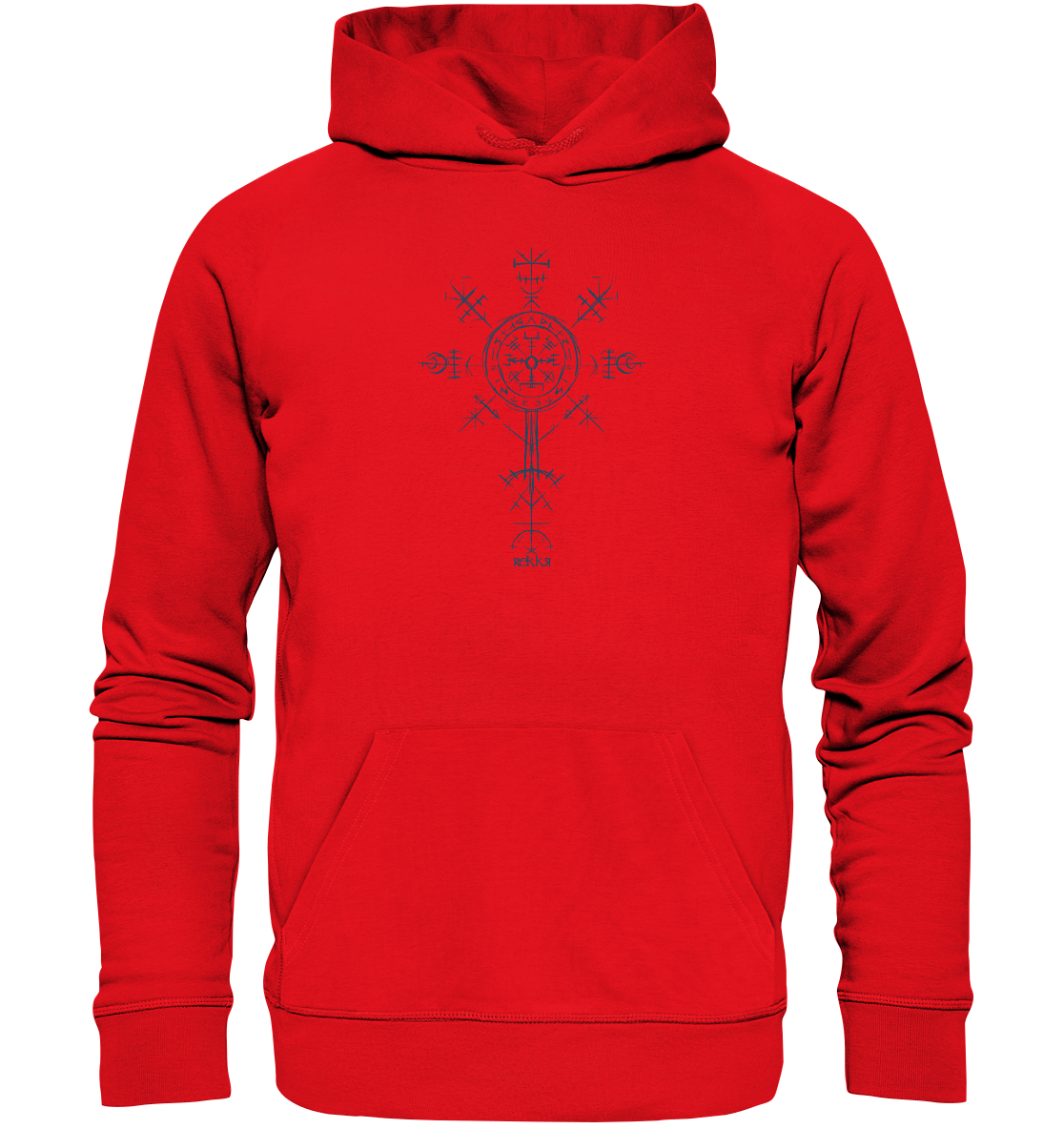 Ancient Norse Symbol - Organic Hoodie - Rekkr-shop