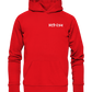Hoodie Organic  REKKR Logo White