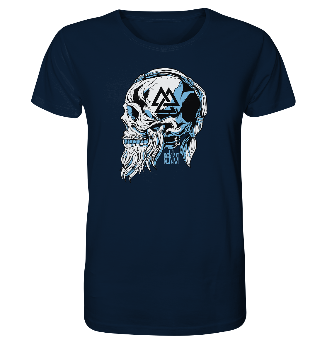 Viking Skull - Organic Shirt - Rekkr-shop