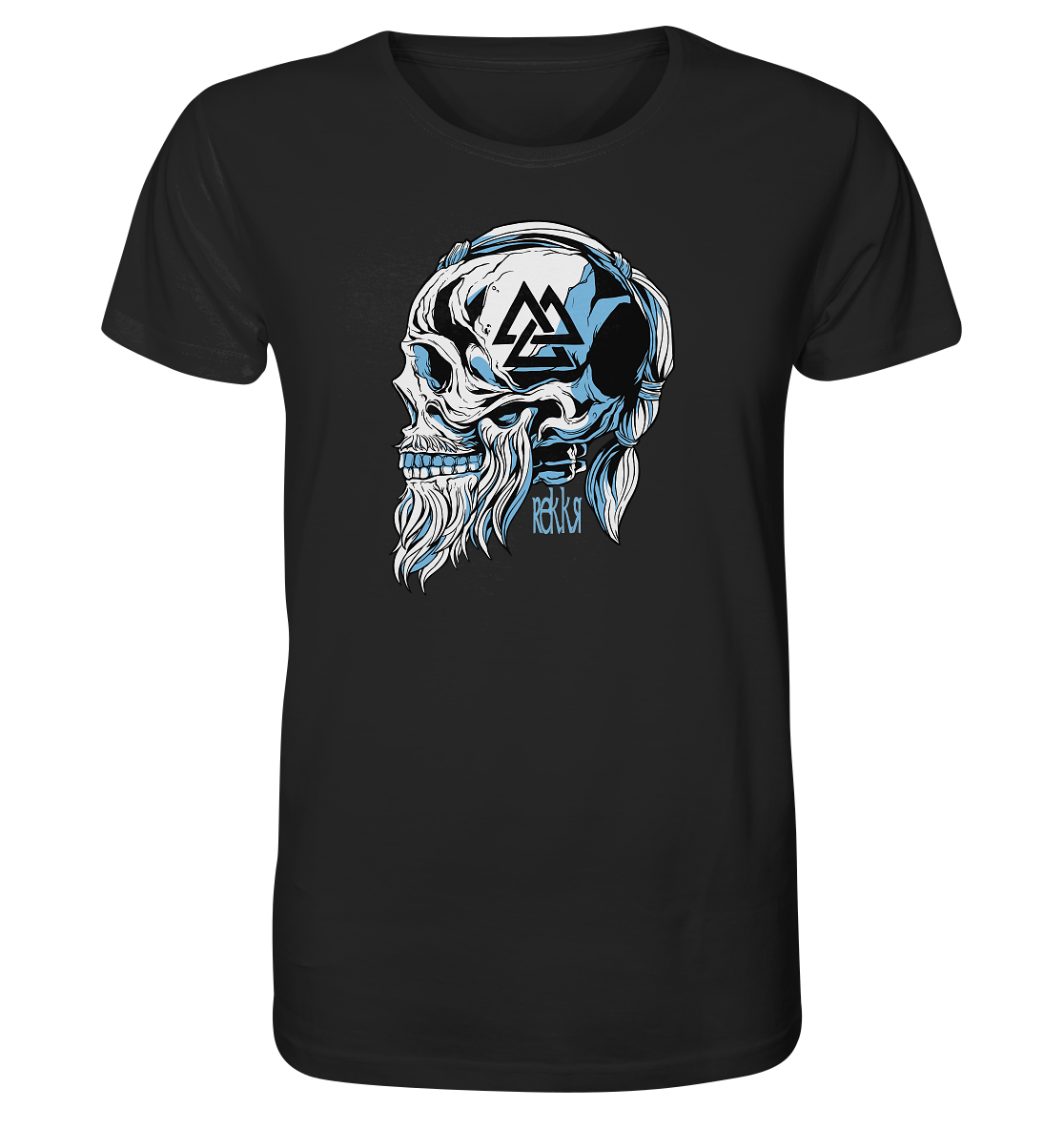 Viking Skull - Organic Shirt - Rekkr-shop