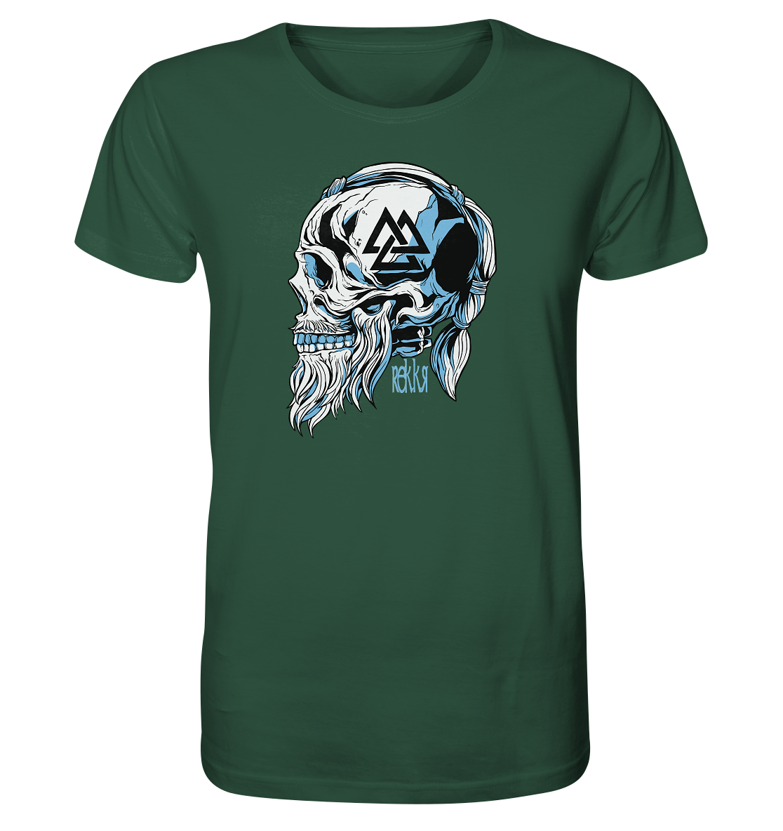 Viking Skull - Organic Shirt - Rekkr-shop