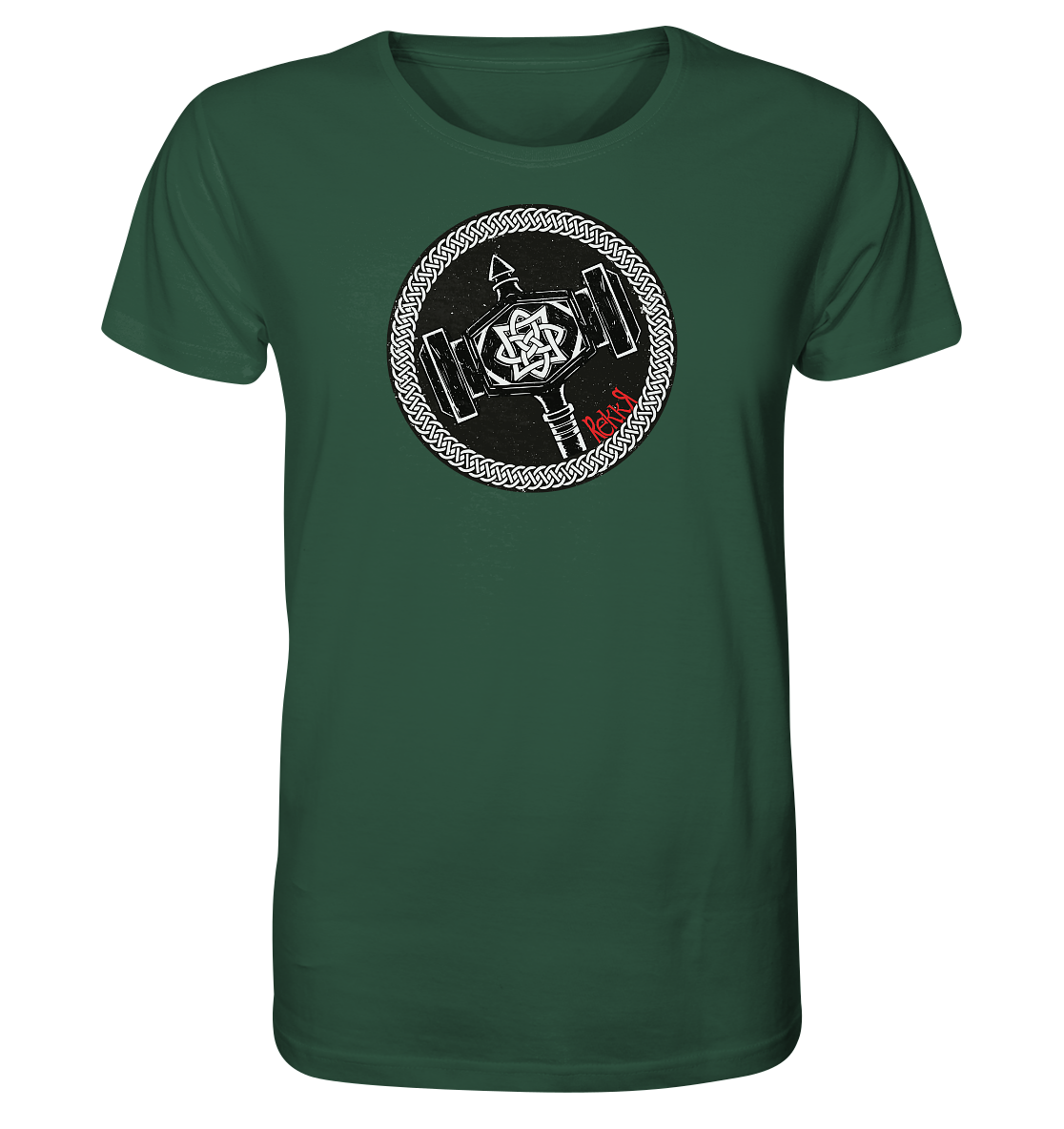 Thor Hammer - Organic Shirt - Rekkr-shop