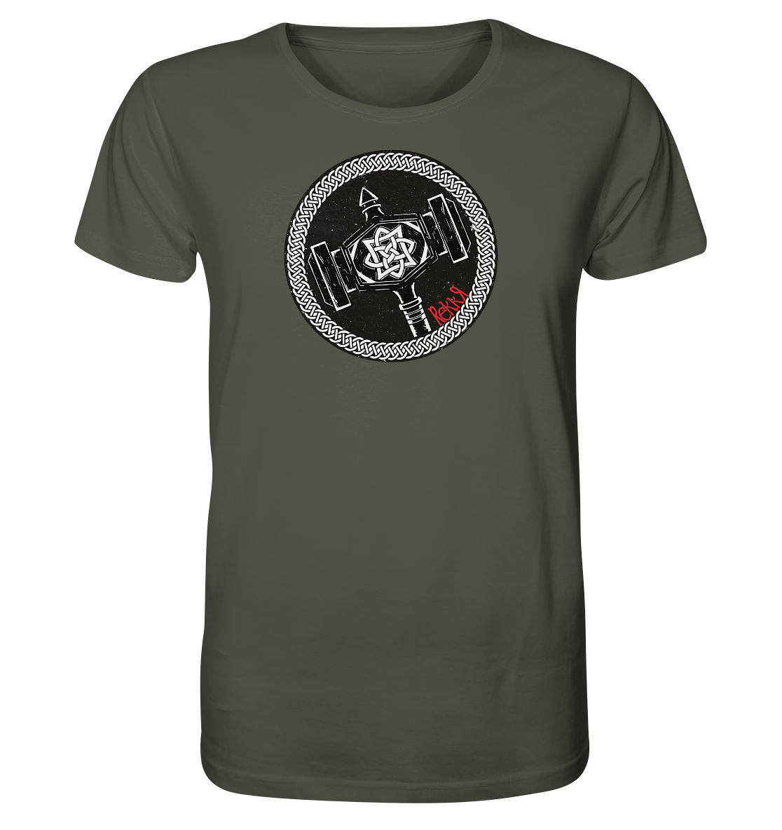 Thor Hammer - Organic Shirt - Rekkr-shop