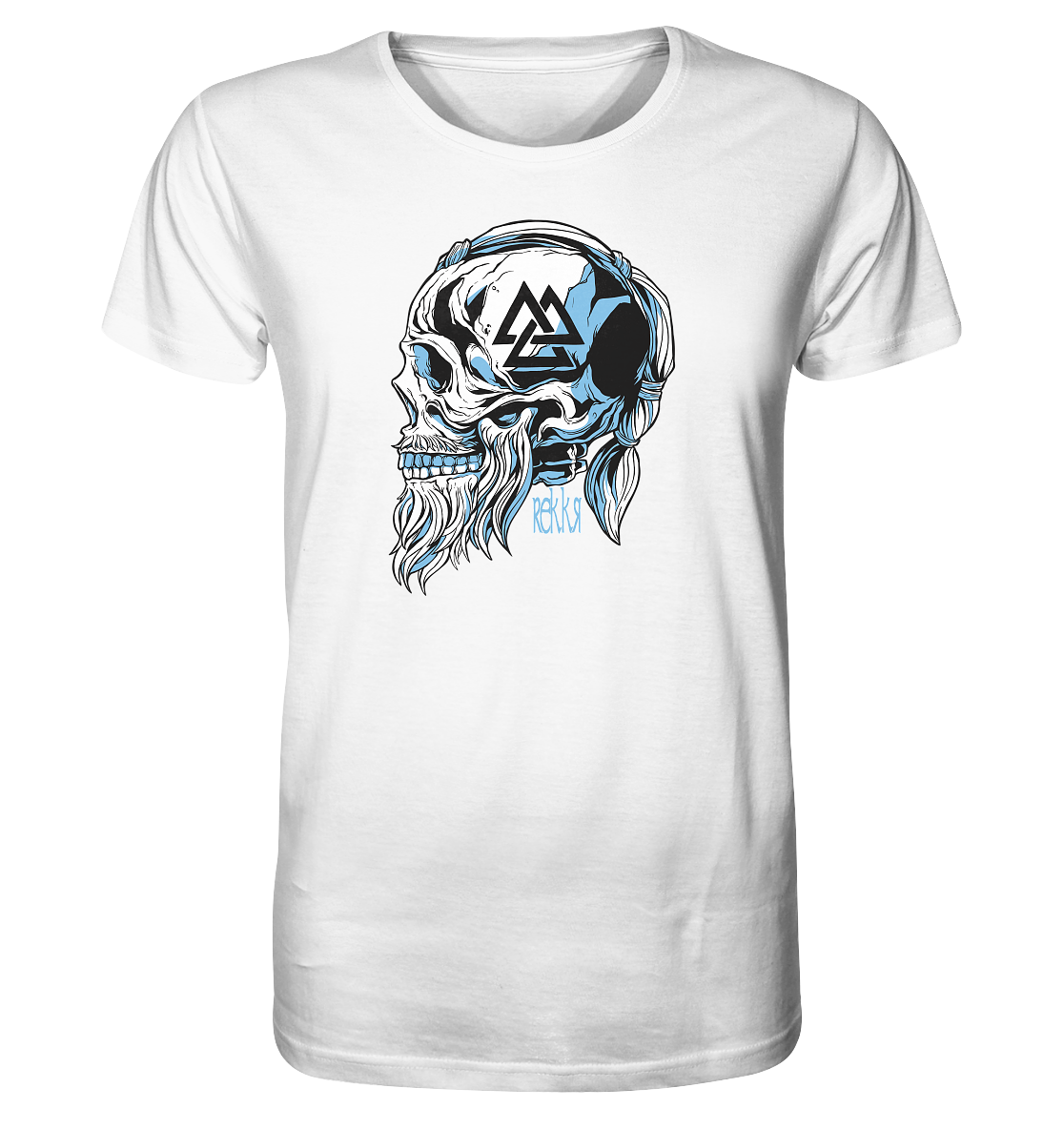 Viking Skull - Organic Shirt - Rekkr-shop