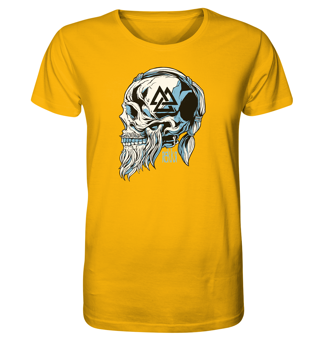 Viking Skull - Organic Shirt - Rekkr-shop