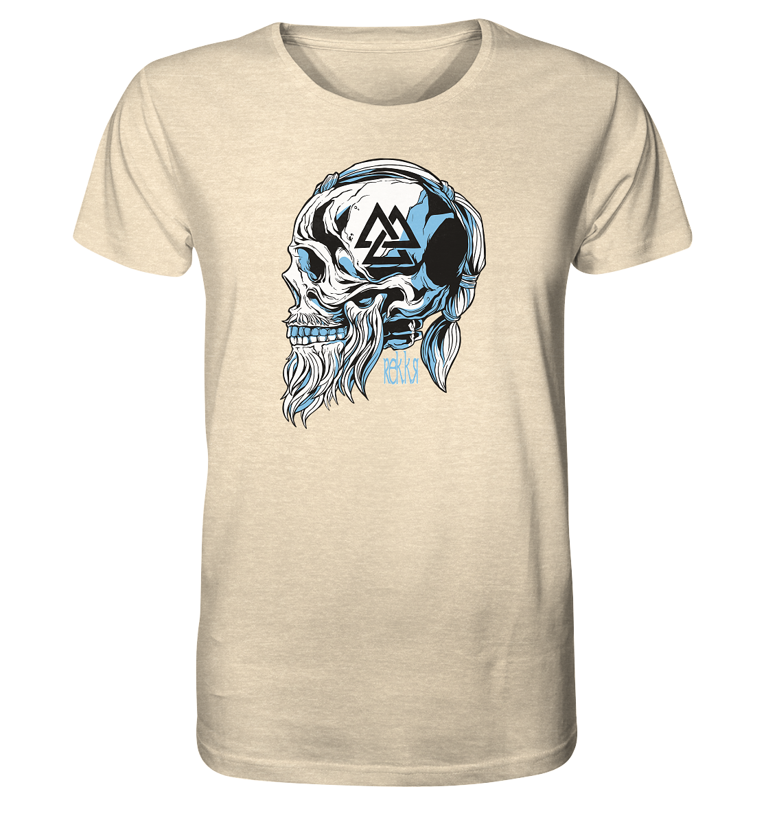 Viking Skull - Organic Shirt - Rekkr-shop