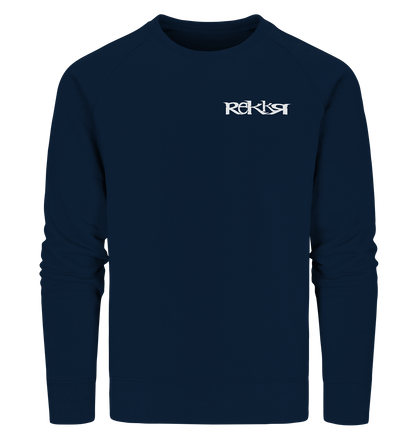 Sweatshirt Organic  REKKR Logo White